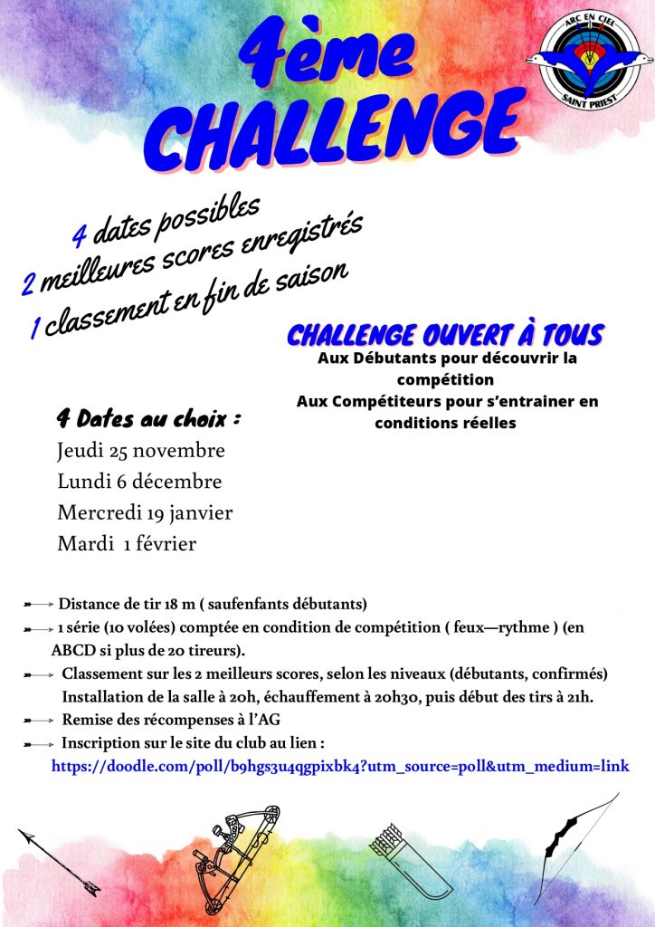 4ème édition du Challenge interne